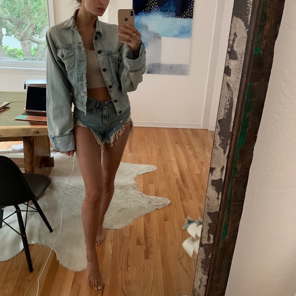 SOLD🚫R 13 Denim Jean Jacket, S - Picture 2 of 11